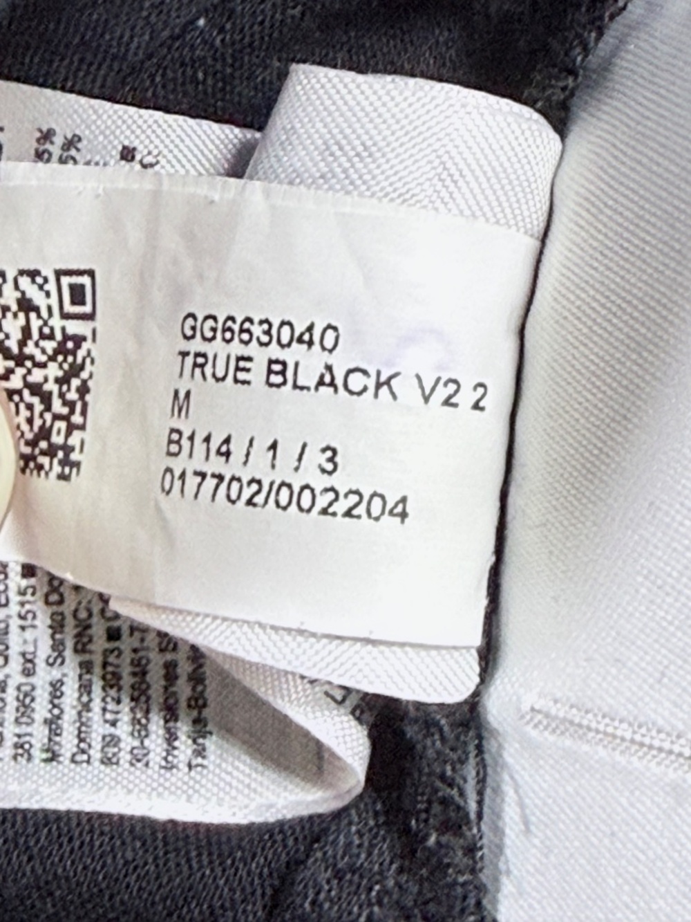 GAP Factory True Black Splitneck Flutter Sleeve Peasant Top Blouse Medium EUC - Picture 5 of 6